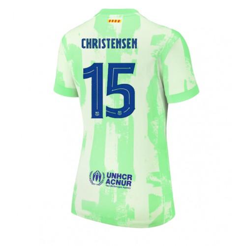 Ženski Nogometni dresi Barcelona Andreas Christensen #15 Tretji 2024-25 Kratek Rokav